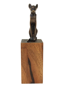 Bastet Egyptian Cat - Bronze
