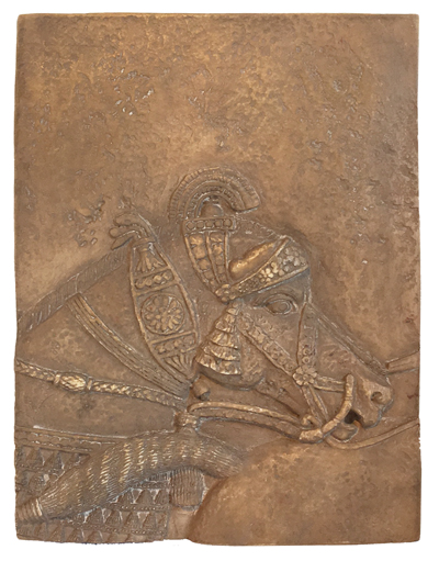 Assyrian Horse Wall Tile