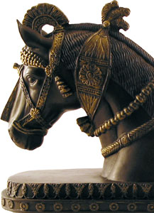 Assyrian Horse bookend