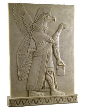 Nishrail free standing relief, sculputure