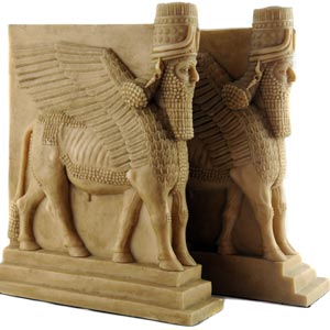 Lamassu Bookend, Bull