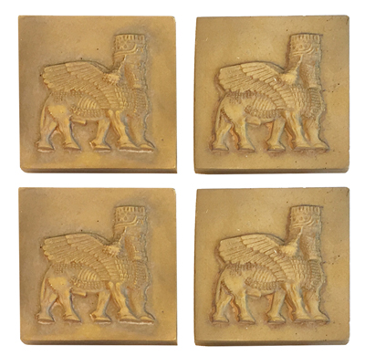 Lamassu Magnet, Set of 4