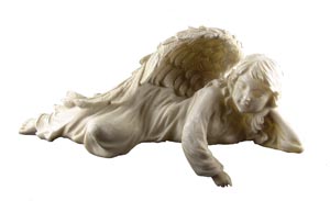 Guardian Angel shelf sitter, figurine