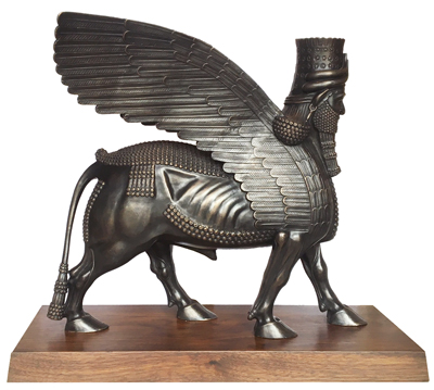 Lamassu Freestanding - Bronze